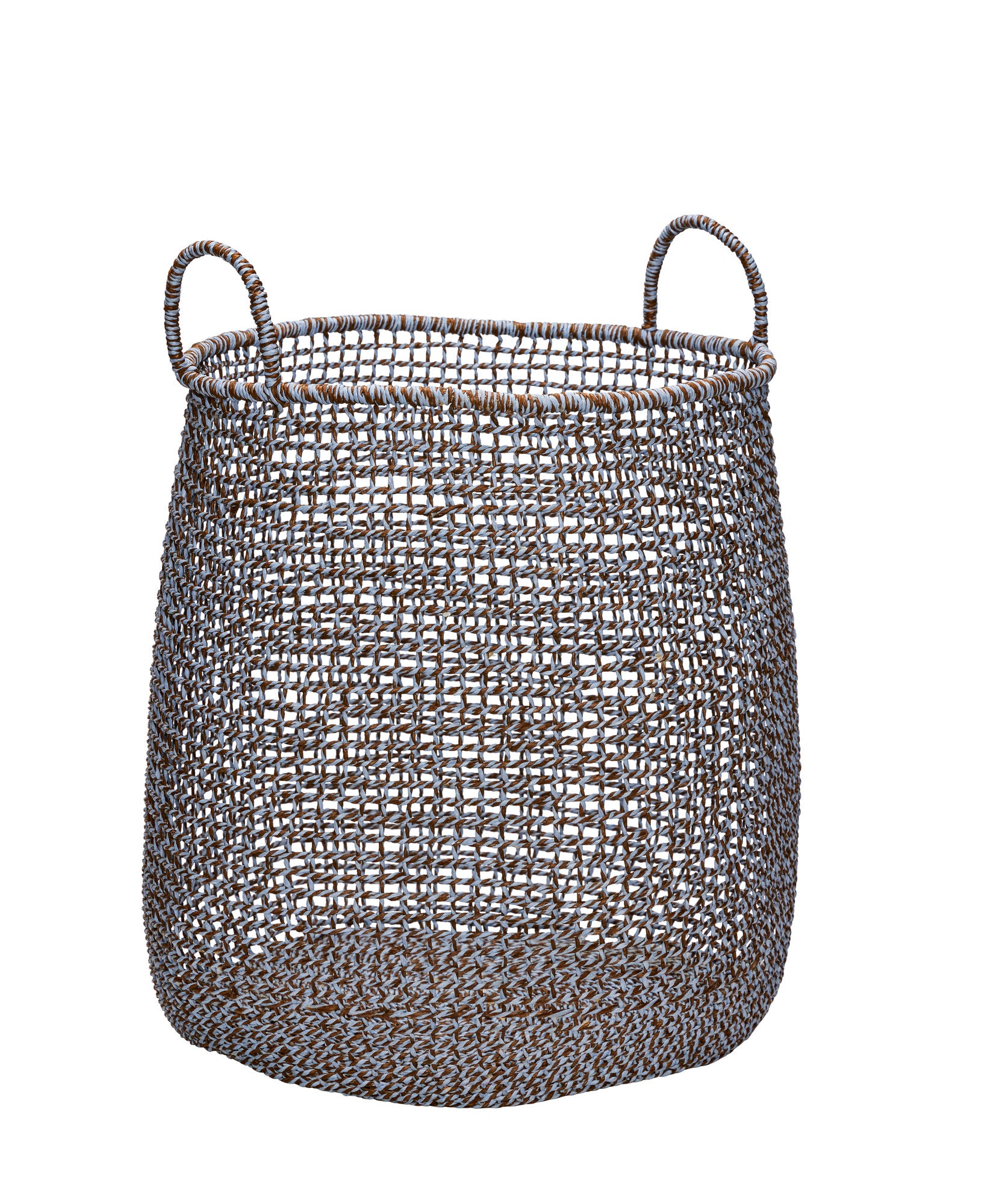 Mist Körbe Braun/Blau (2er Set)