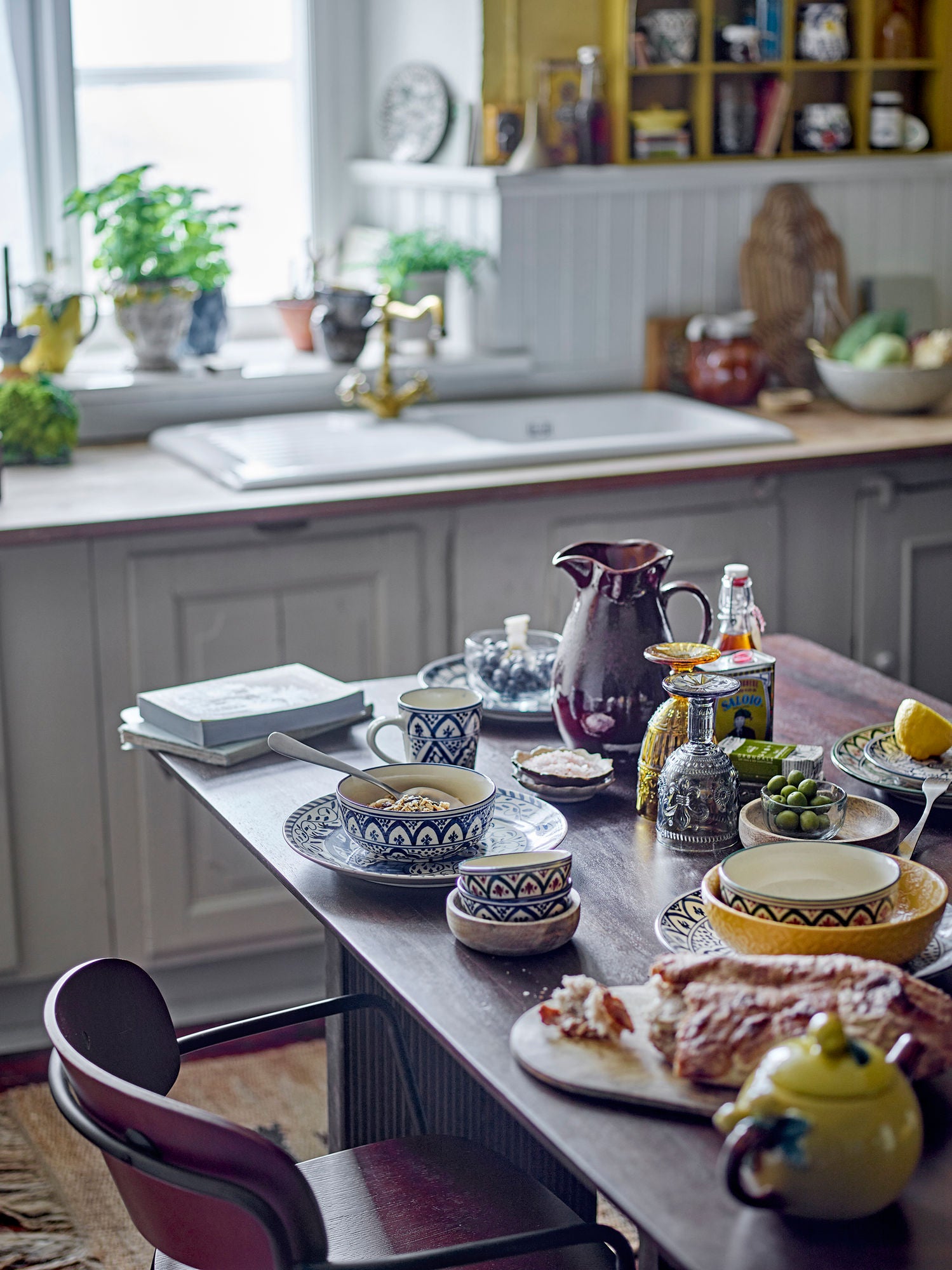 Milow Esstisch, Braun, Mango