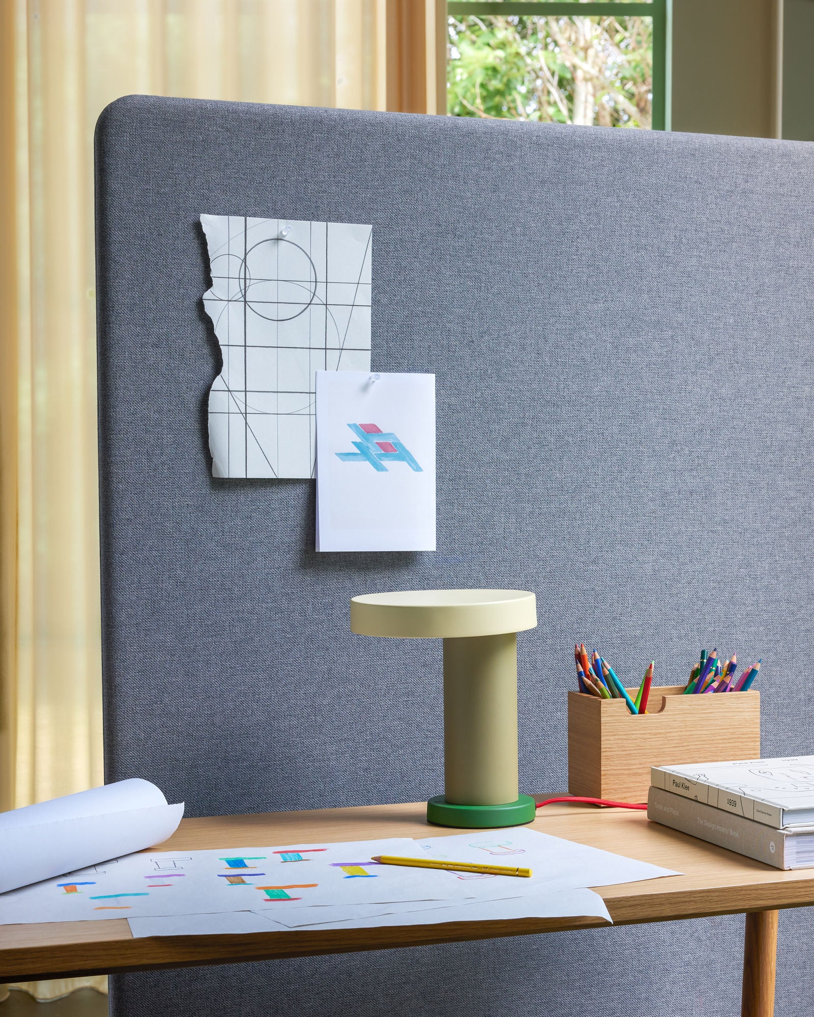 Magic Tischlampe Grün/Olive