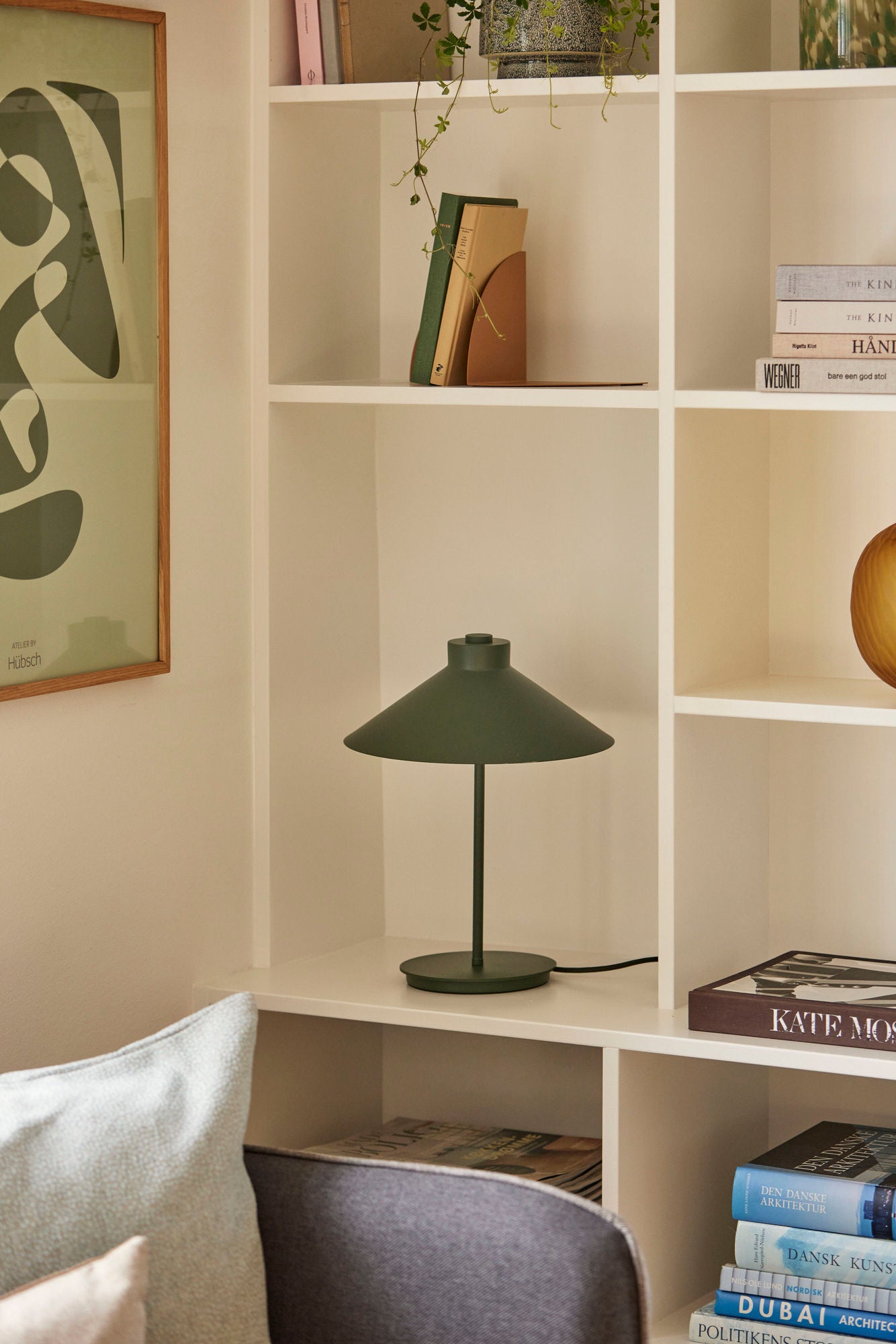 Molecule Vasen 2er-Set – Texturiertes Glas in warmem Bernstein