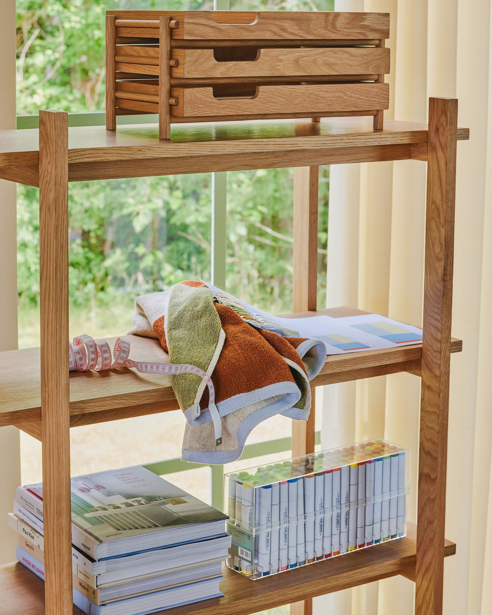 Note Briefschublade Naturfarben