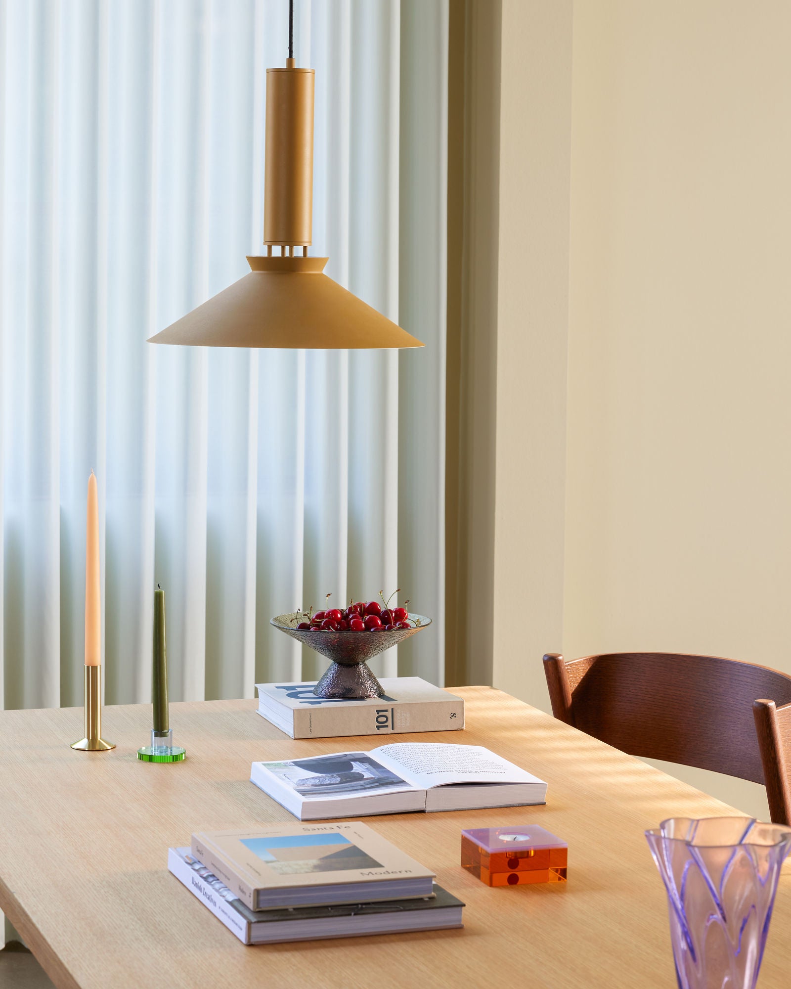 Coney Hängelampe Bernstein