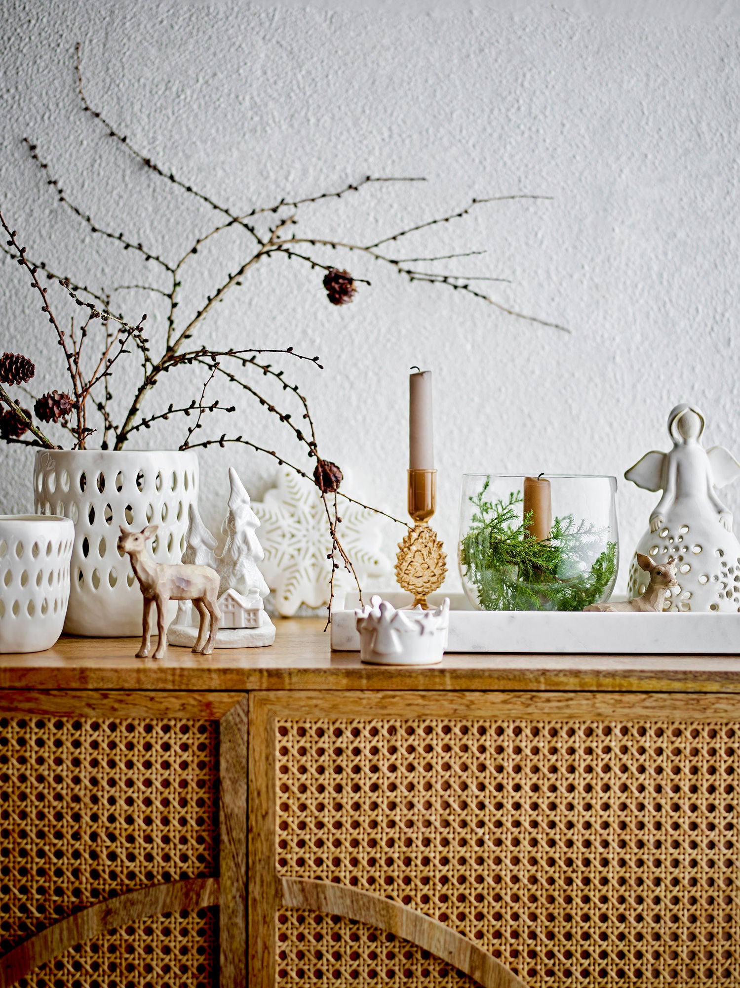 Tuan Rentier-Set, Natur, Polyresin