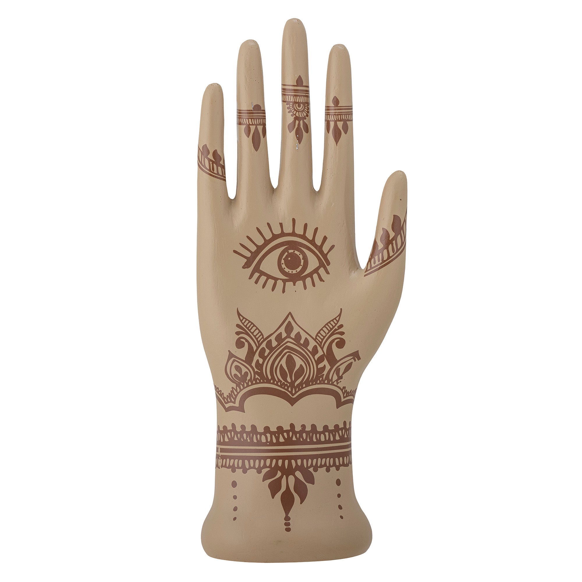 Rinor Schmuckständer Harz Beigefarbene Polyresin Hand Elegante Ordnung