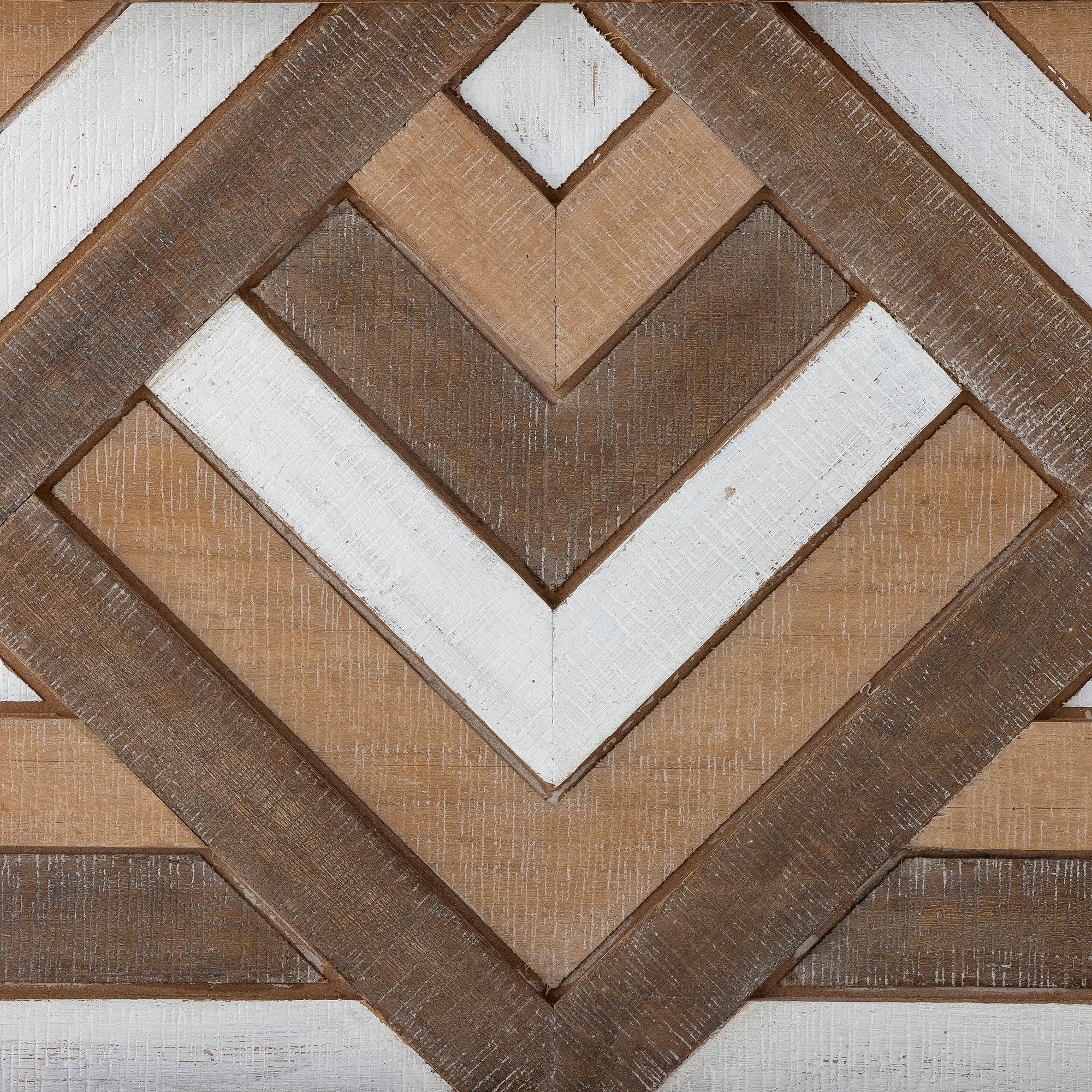 Lunna Wanddekoration, Braun, MDF