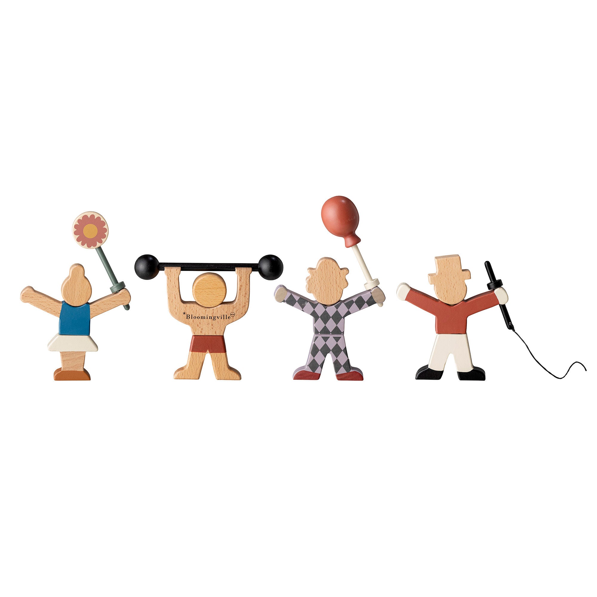 Rossaio Aktivitätsspielzeug, Rot, FSC® 100%, Beech