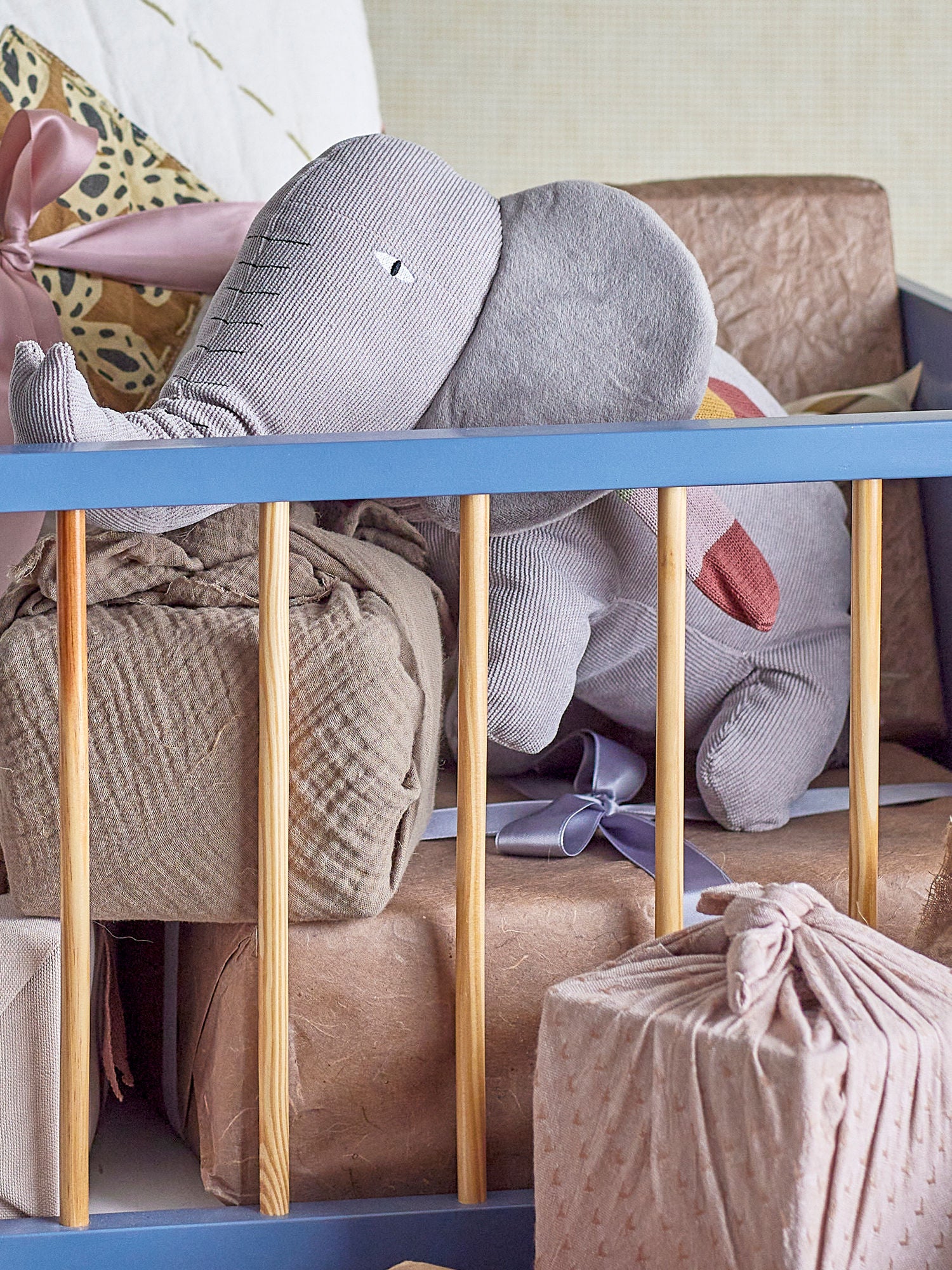 Ferdinand Plüschtier, Grau, Baumwolle