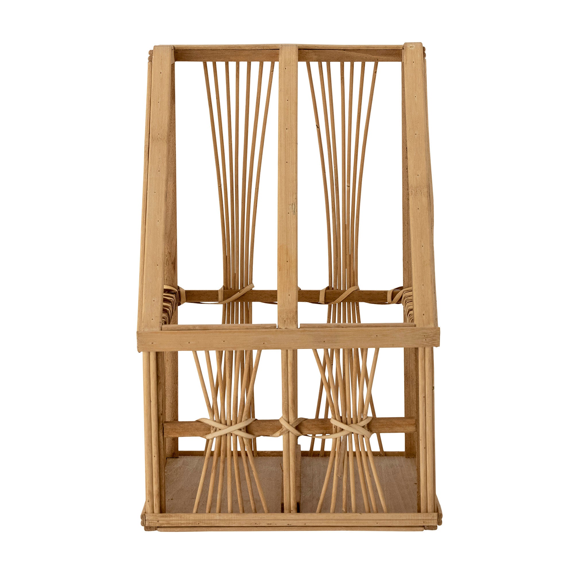 Tobi Magazinhalter Natürlicher Bambus für Ordentliche Zeitschriftenaufbewahrung