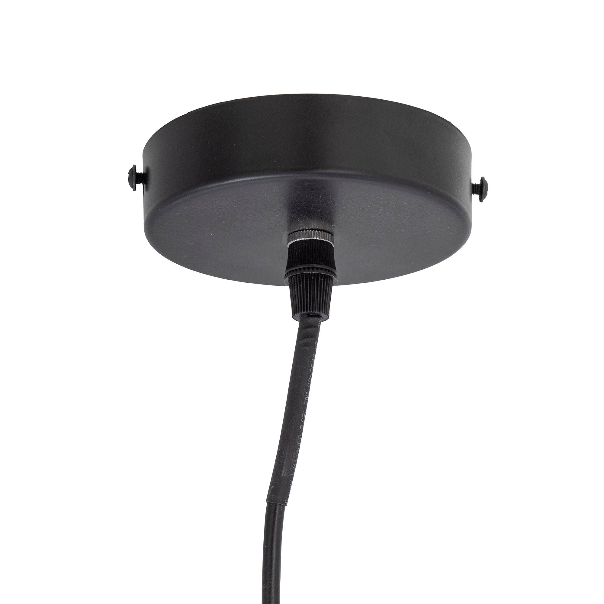 Gisele Hängeleuchte, Schwarz & Glas