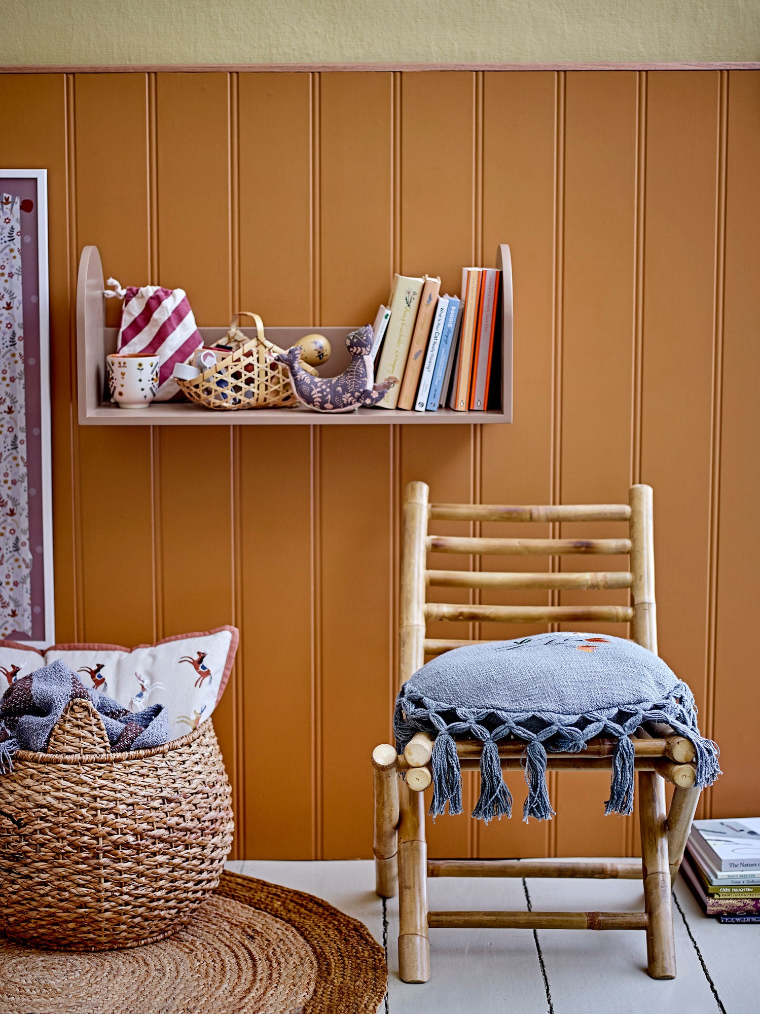 Mini Sole Stuhl – Klappbar, natürlich & vielseitig