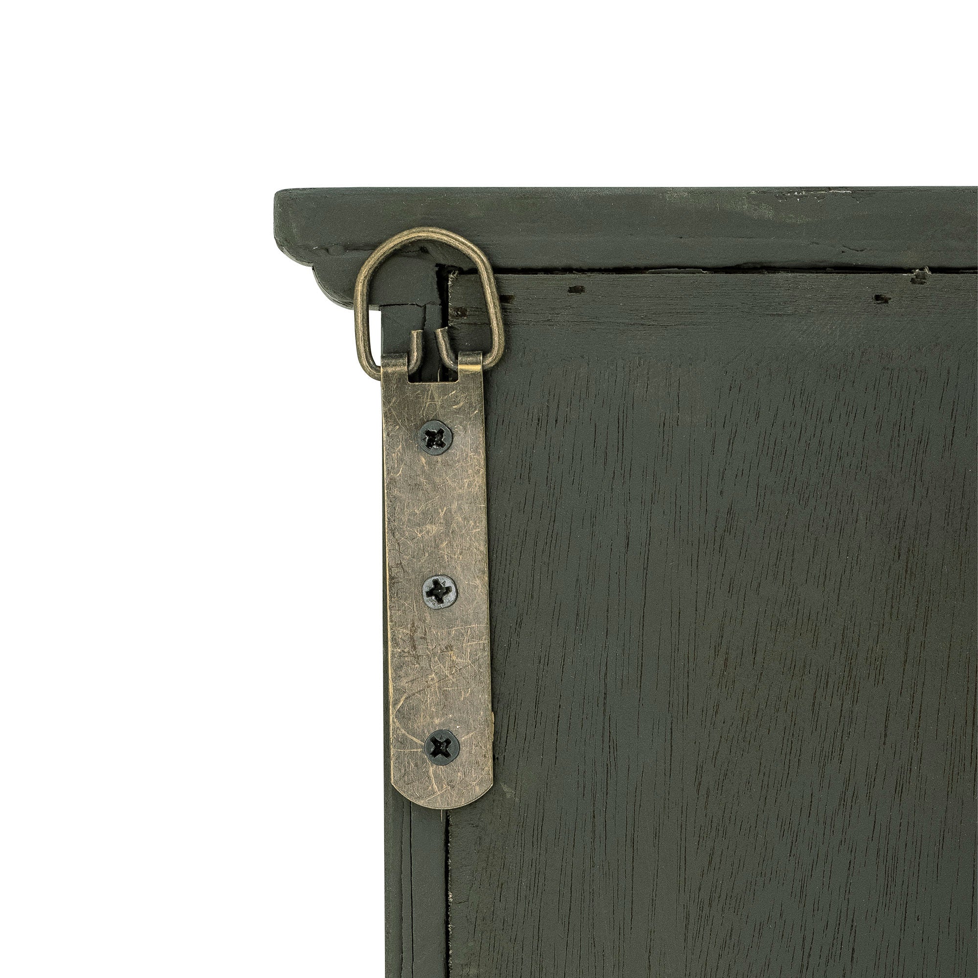 Tone Vitrine, Grün, Tannenholz