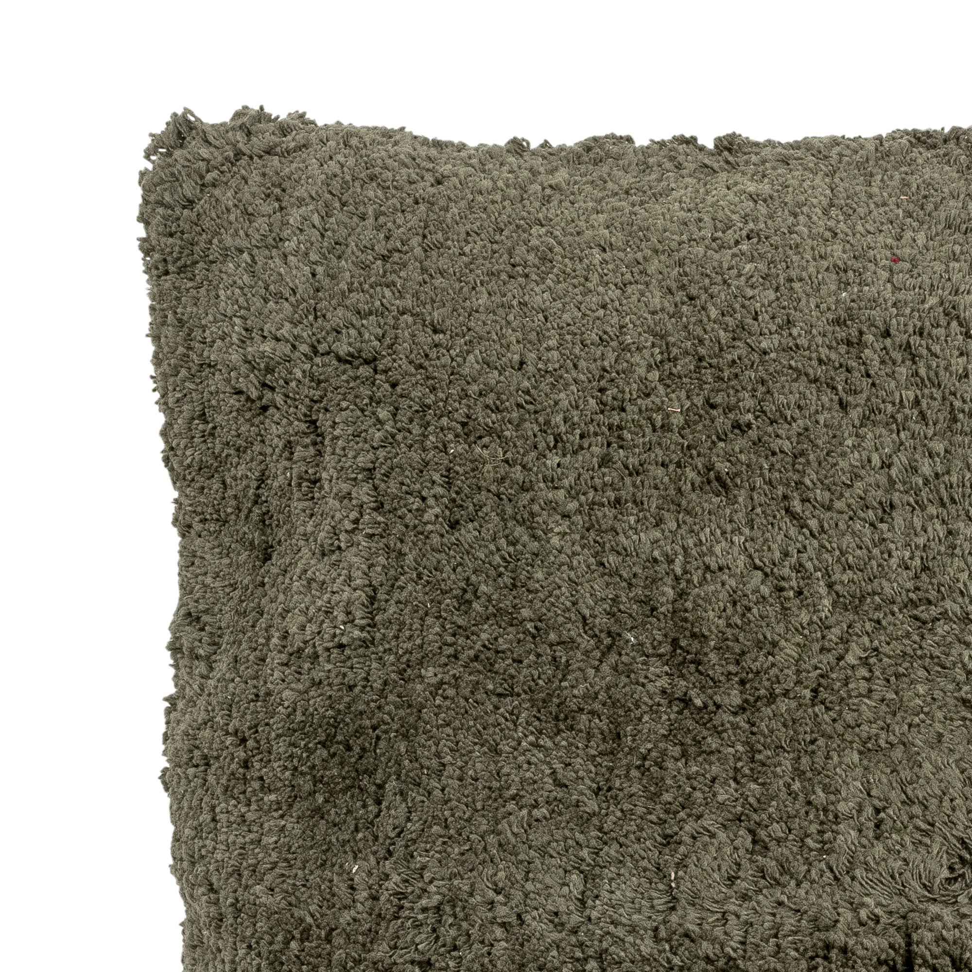 Turin Kissen Grün Baumwolle Kuschelig und Wärmend Fürs Wohnzimmer Ambiente