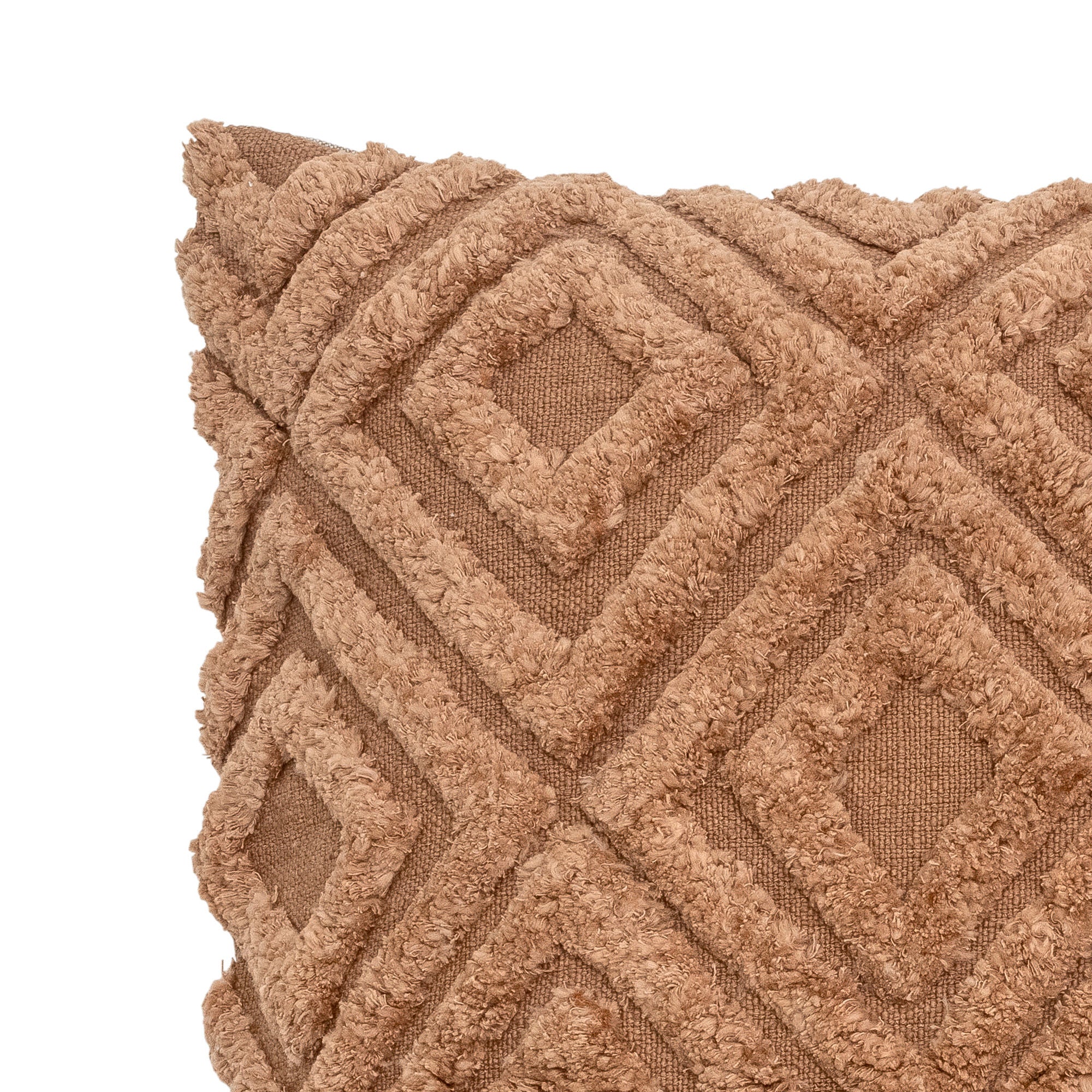 Aprilia Kissen, Braun, Baumwolle