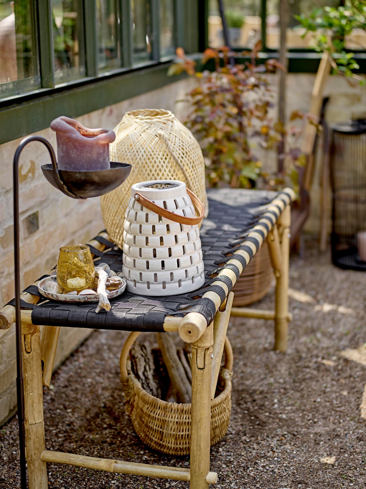 Laterne Musu – Natürliches Design mit stimmungsvollem Lichtspiel