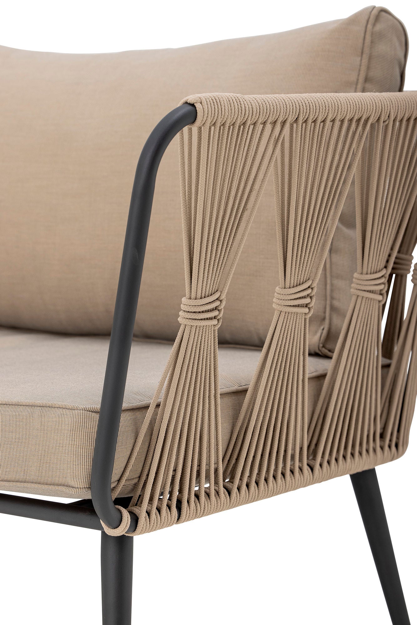 Pavone Sofa Nordischer Stil mit Pulverbeschichtetem Metallrahmen