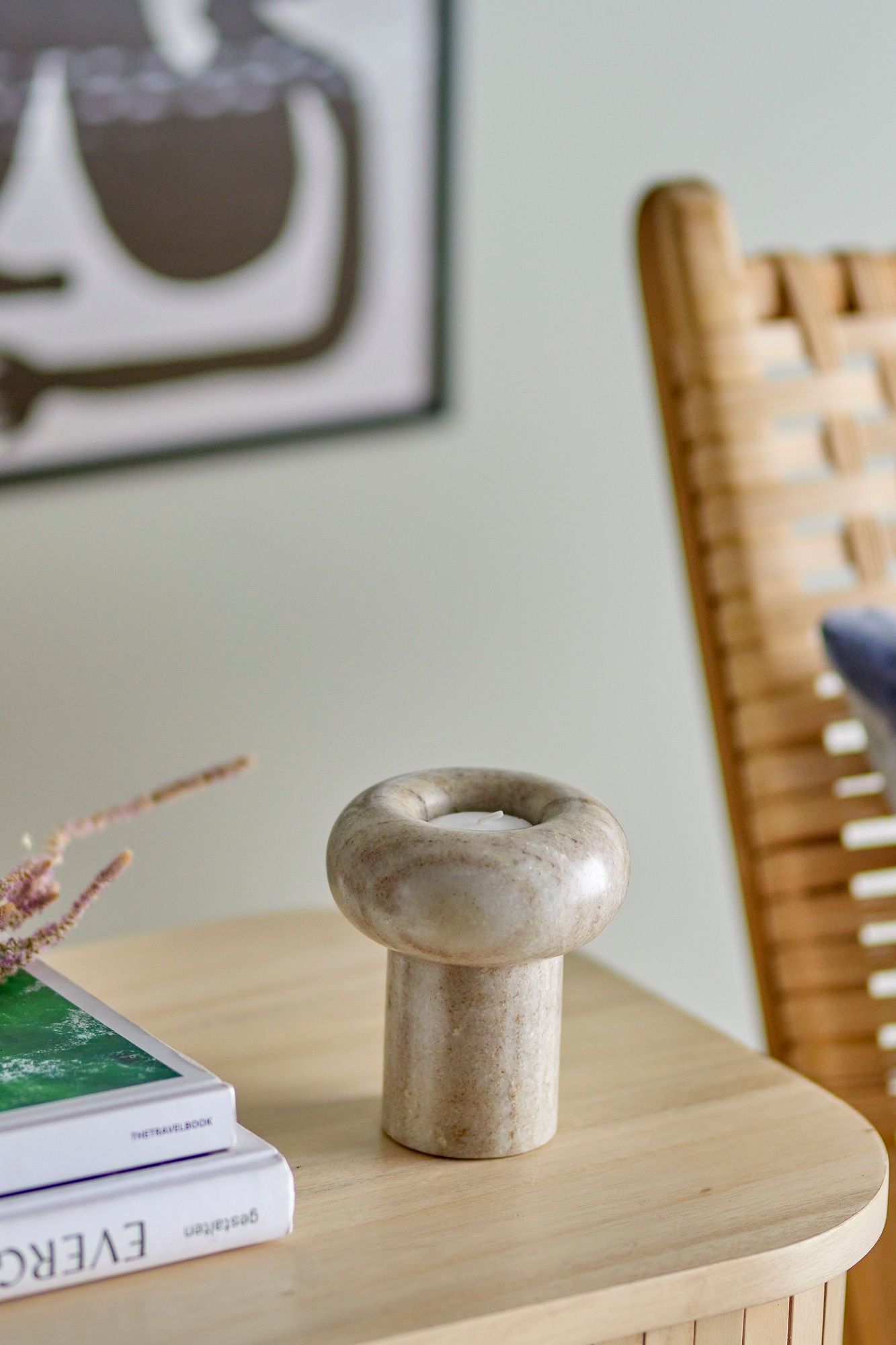 Isabea Teelichthalter, Natur, Marmor