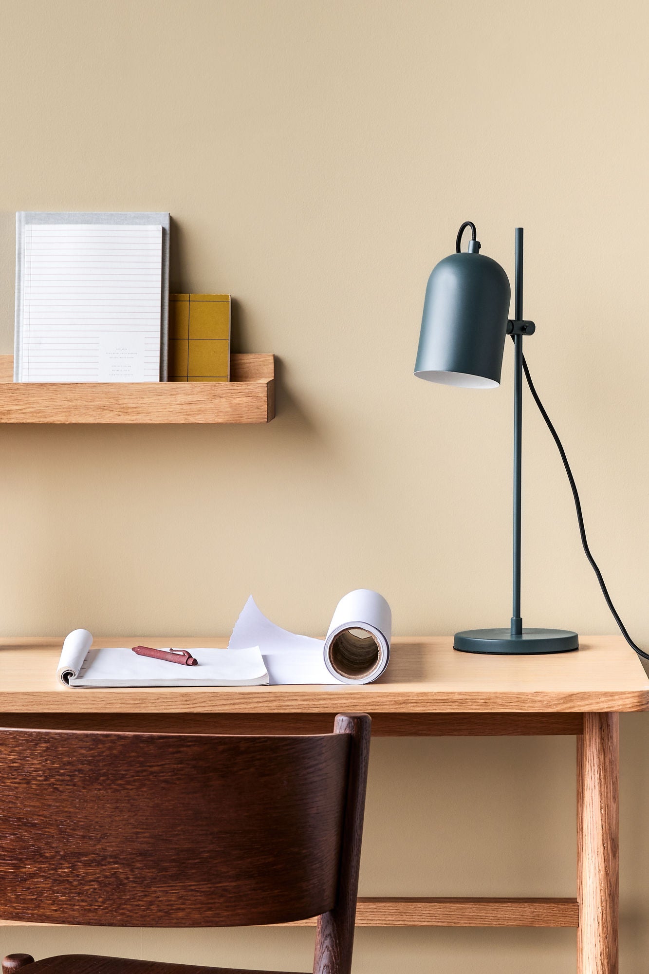 Pipe Tischlampe Blau